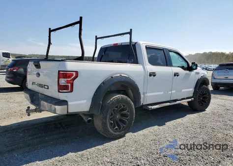2018 Ford F150 Supercrew из США, поврежденный, VIN 1FTEW1CB3JFB87529